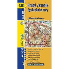 1: 70T(128)-Hrubý Jeseník,Rychlebské hory (cyklomapa)