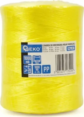 GEKO Šňůra pro upevnění minerální vlny 1000 m / Šňůra (G29038)