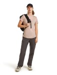 Dámské merino triko s krátkým rukávem ICEBREAKER Wmns 125 Cool-Lite Sphere III SS Tee, Pink Quartz velikost: M