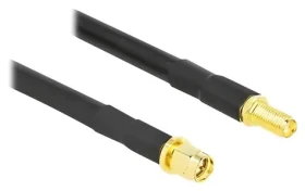 Delock SMA (M) - SMA (F) LMR/CFD300 10 m / Anténní kabel / low loss (90459)