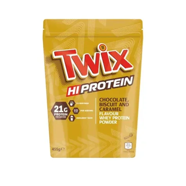 Twix Hi Protein 455 g chocolate biscuit caramel (15156)