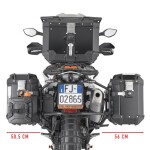 Plo7717Cam trubkový nosič PL One-Fit pro Ktm 890 Smt (23-25) pro boční kufry Obkn