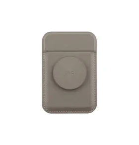 UNIQ FLIXA magnetická peněženka a stojánek s úchytem na mobilní telefon šedá (8886463687048)