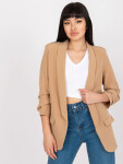 Dámské sako MA-7684 - FPrice XXL smetanová