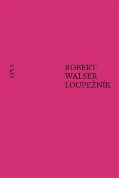 Loupežník Robert Walser