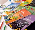 Canson Kids černý papír blok A4 220g, 10 listů