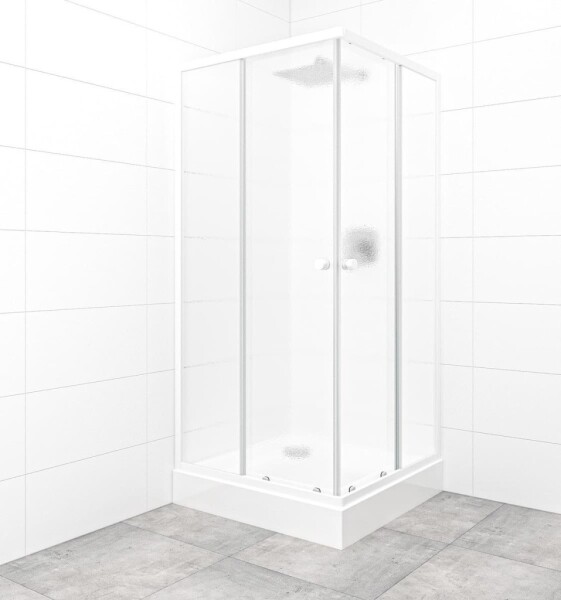 SAT - Set sprchového koutu a vaničky, čtverec 90x90 cm Multi Basic SIKOBKMUQ90CH0 SIKOBKMUQ90CH0