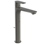 Ideal Standard - Umyvadlová baterie Slim s výpustí, BlueStart, Magnetic Grey (A7026A5)