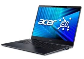 Acer TravelMate P4 14 černá / Notebook / 14" WUXGA IPS / Intel Core Ultra 7 255U / 32GB DDR5 / 1TB SSD / W11P (NX.BFEEG.004)