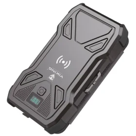 Viking TYR II solární outdoorová powerbanka černá / 20000 mAh / 2x USB-A + 1x USB-C + bezdrátové nabíjení / IP54 (TYR2)