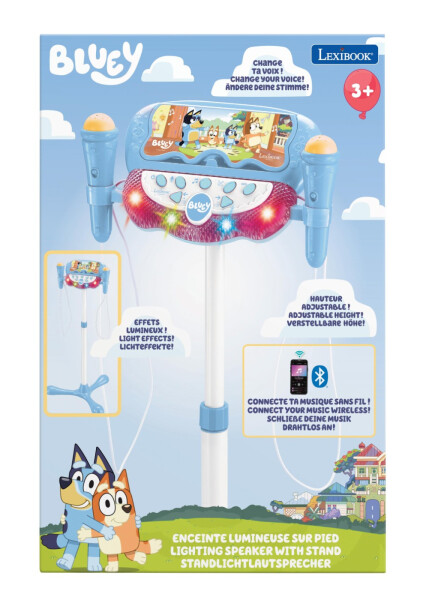 Lexibook bluetooth stojan Bluey se 2 mikrofony - Alltoys Lexibook