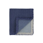 Chic Antique Bavlněný hadřík Ocean and Cream, modrá barva, textil