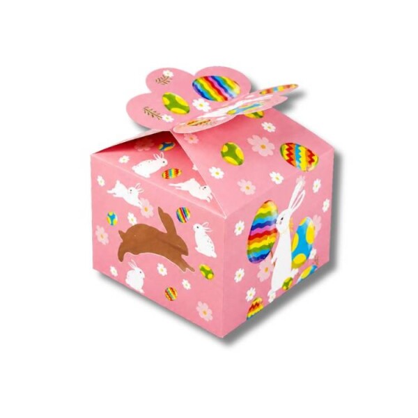 Cake Star Cake Star Velikonoční krabička růžová (10 x 10 x 7,5 cm)