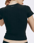 Tričko Organic Basics Flex Tee Black