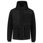 Puffer Jacket Rewear bunda unisex černá 3XL