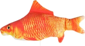 Flamingo Flounder Elektronická hračka pro kočky Ryba oranžová 30cm (FLA-561227)