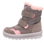 Dívčí zimní boty FLAVIA Grey/Pink GTX Superfit 1-000229-2500 - 34