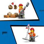 LEGO LEGO® City 60480 Žlutý nakladač s rypadlem