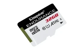 Kingston Endurance microSDXC 32GB bez adaptéru / UHS-I U1 / čtení: až 95MBs / zápis 45MBs (SDCE/32GB)