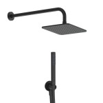 IDEAL STANDARD - Idealrain Sprchový set bez baterie, 20x20 cm, matná černá BD781XG