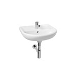 JIKA - Lyra plus Umývátko 45x37 cm, s přepadem, s otvorem pro baterii, bílá H8153820001041