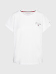 Dámské tričko TH ORIGINAL LOGO LOUNGE T-SHIRT UW0UW04525YBR bílá Tommy Hilfiger