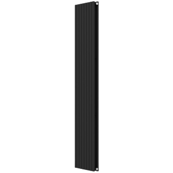INVENA - Těleso dekorativní, vertikální duo 2000x480 černé; UG-20-C20-A