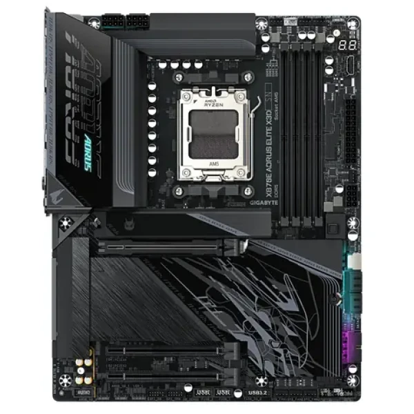 Gigabyte X870E AORUS ELITE X3D / Základní deska / AMD X870E / DDR5 / SATA III RAID / USB / 5GLAN / M.2 / sc.AM5 / ATX (X870E A ELITE X)