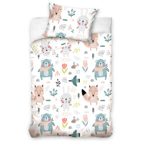 Povlečení do postýlky Báječné ráno se zvířátky