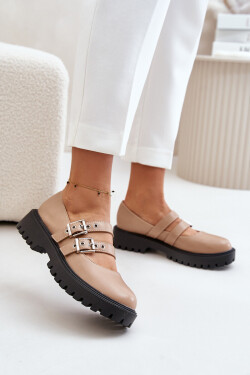Dámské polobotky 3230 hnědo-černé - Sweet Shoes 40