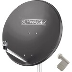 Schwaiger SPI9960SET9 satelit bez přijímače Počet účastníků: 4 80 cm