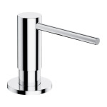 OMNIRES - MODERN PROJECT dávkovač tekutého mýdla na desku, chrom lesk MP60723CR