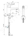 IDEAL STANDARD - CeraPlan Umyvadlová baterie s bidetovou sprškou, chrom BD231AA