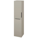 Dřevojas - Vysoká skříň s košem na prádlo DOS SVD2K 35 - M05 Béžová mat / Úchytka T07 / M05 Béžová mat / Levé 210687I