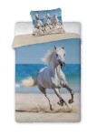 Faro Bavlněné povlečení Kůň na pláži 140x200 cm