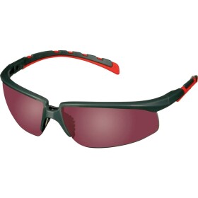 3M S2024AS-RED ochranné brýle zrcadlící, s ochranou proti poškrábání červená, šedá EN 166 DIN 166