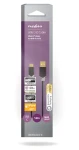 Nedis USB-A - USB-C 60W antracitová / Kabel USB / USB 2.0 / 480 Mbps / Pozlacené konektory / 1 m (CCBW60600AT10)