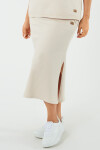 Italian Fashion Stella maxi barva: béžová L
