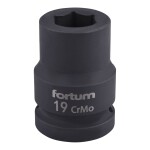 FORTUM 4703019 Gola hlavice rázová 3/4", 19mm, CrMoV
