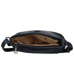 Stylová dámská koženková crossbody kabelka Giada, tmavě modrá