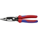 KNIPEX - kleště odizolovací univerzální - 195mm - přesné, 16-26 AWG, pro kabely podle americké specifikace, s přídavnou podpěrou kabelu (121214)