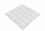 Sprchová vanička čtvercová SAT Vision 90x90 cm litý mramor SATSVVI90QB SATSVVI90QB