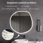 CERANO - Koupelnové LED zrcadlo Lumeo - Ø 80 CER-666010