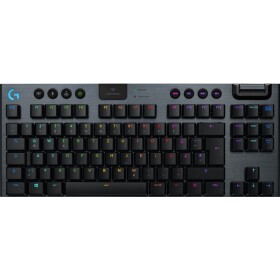 Logitech G915 Lightspeed US černá / bezdrátová herní klávesnice / BT + USB Lightspeed / RGB podsvícení / 1.8m microUSB (920-009503)