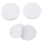 Suchý zip samolepící kolečka 20 mm / 20 ks , bílý, HobbyFun
