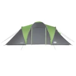 NILS Camp NC6031 Highland zelený / Rodinný stan / pro 6 osob / 180+210+180 x 210 x 200 cm / vodní sloupec: 4000mm (5907695505078)