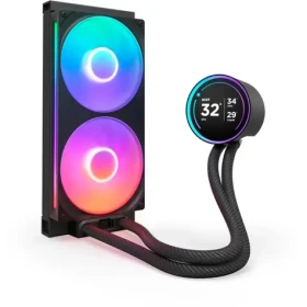 NZXT Kraken Elite 280 RGB černá / 2x 140mm / Fluid Dynamic Bearing / 34.5 dB @ 2000 RPM / 98.61 CFM / AMD + Intel (RL-KR28E-B2)