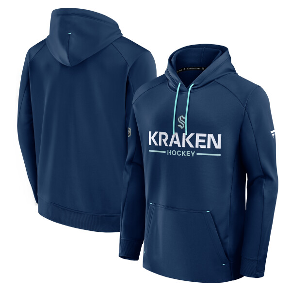 Fanatics Pánská mikina Seattle Kraken NHL Authentic Pro Rink Poly Fleece POH Velikost: XL