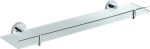 RAV Slezák - COLORADO - Koupelnový doplněk Polička skleněná 300 mm, Chrom COA0900/30 COA0900/30
