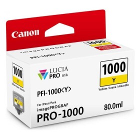 Canon PFI-1000Y, žlutá (0549C001) - originální kazeta